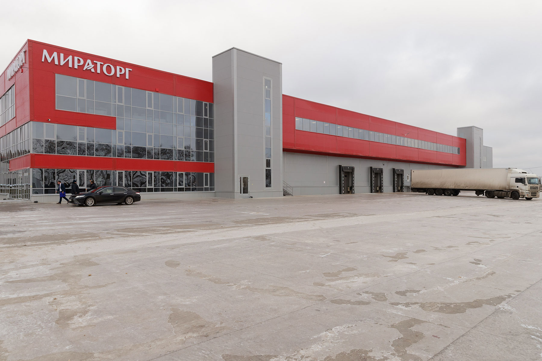 Овощехранилище Мираторг, Плавский район сендвич панели